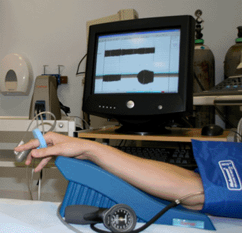 Image: The EndoPAT-MF Cardiovascular Health Assessment Platform (Photo courtesy of Itamar Medical).